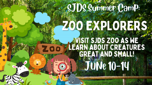 SJDS Camp: Zoo Explorers!