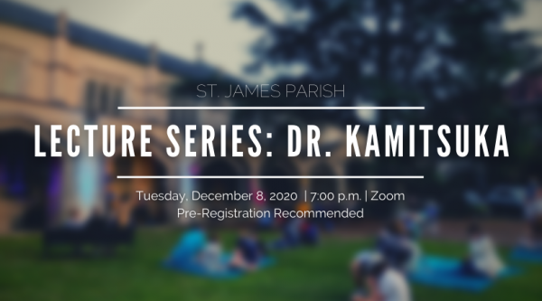 Fall Lecture 2020: Dr. Paul Kamitsuka