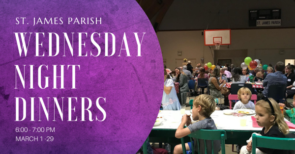 Wednesday Night Dinners: Lenten Series