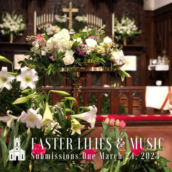 Easter Lilies and Music 2024