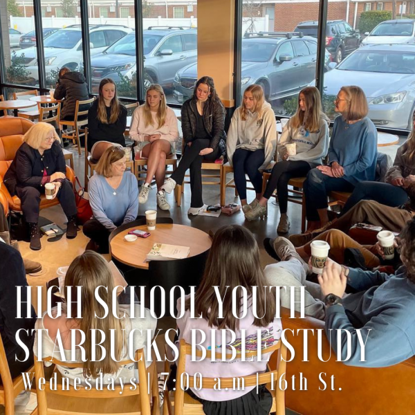 Youth Bible Study at Starbucks
